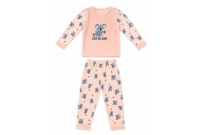 KIZ PELUŞ PİJAMA TAKIM 