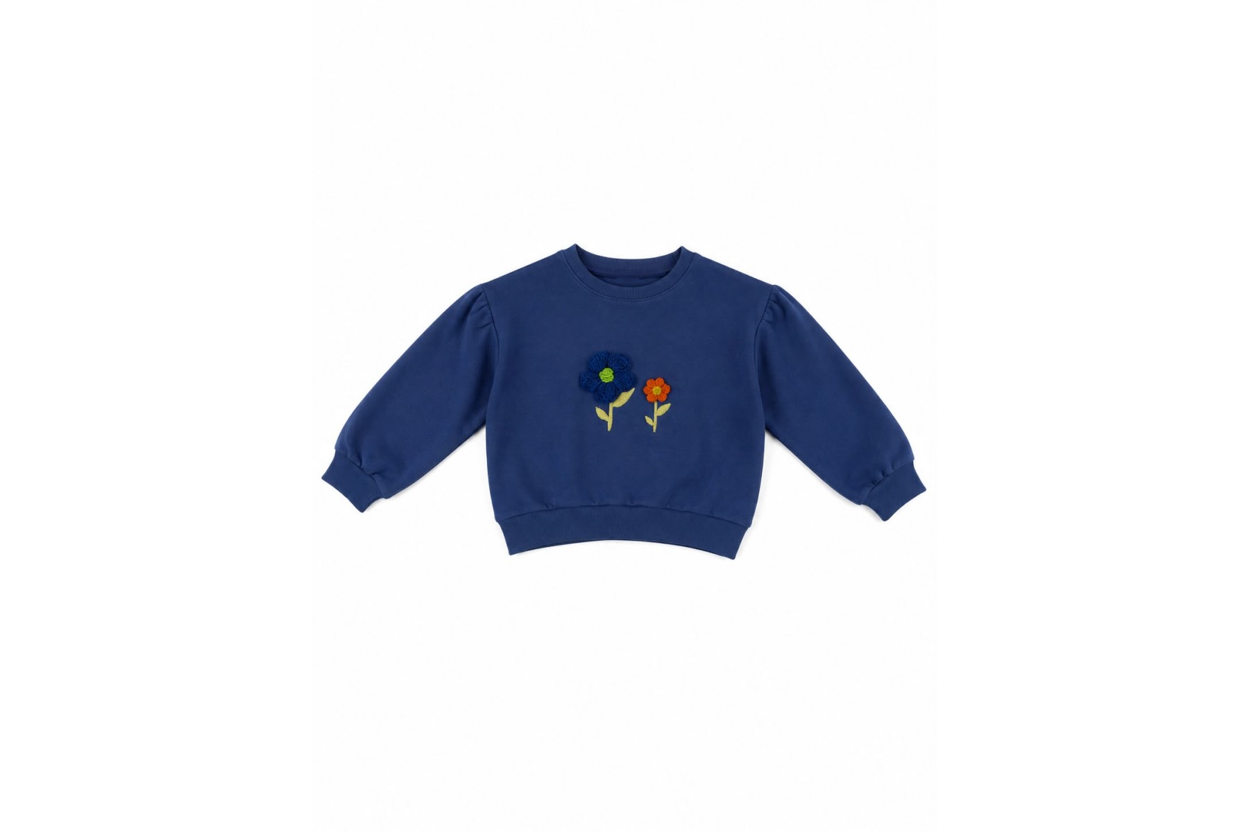 ÖRGÜ ÇİÇEK SWEAT 