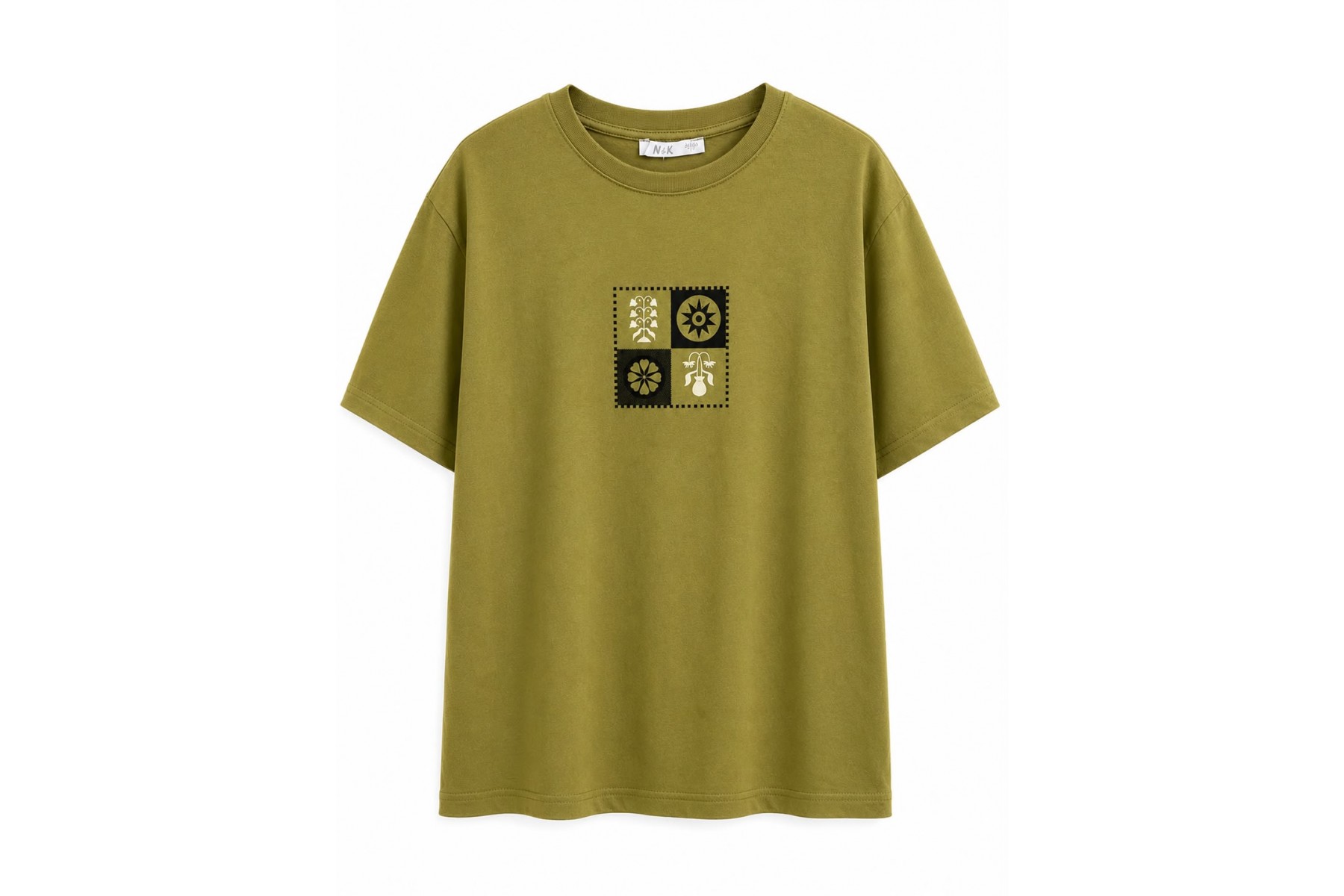 MOTİF DESENLİ TSHIRT 