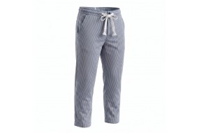 ÇİZGİLİ KETEN PANTOLON 