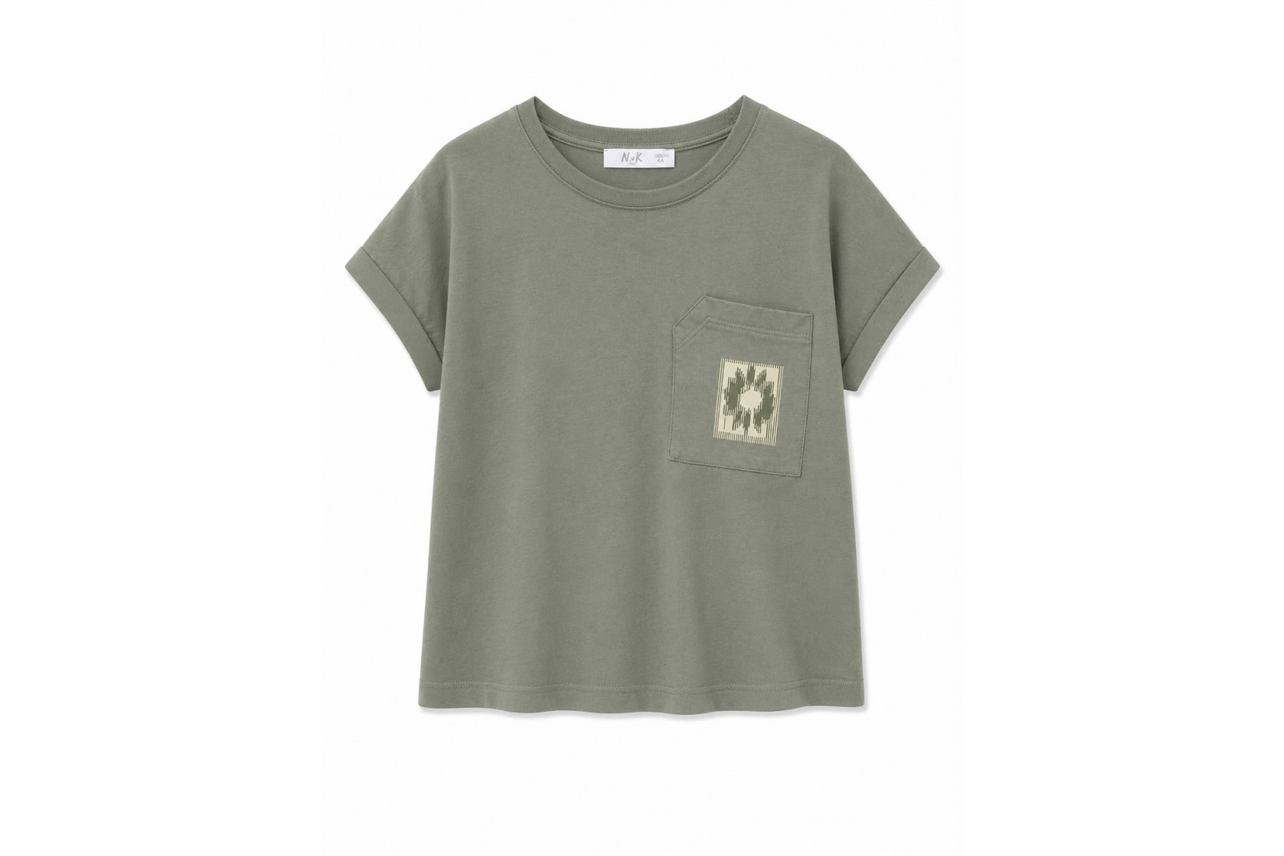 ASİMETRİK CEPLİ TSHIRT 