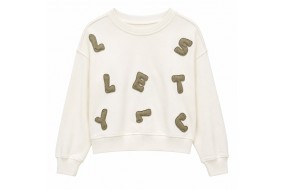 HARF APLİKELİ SWEAT 