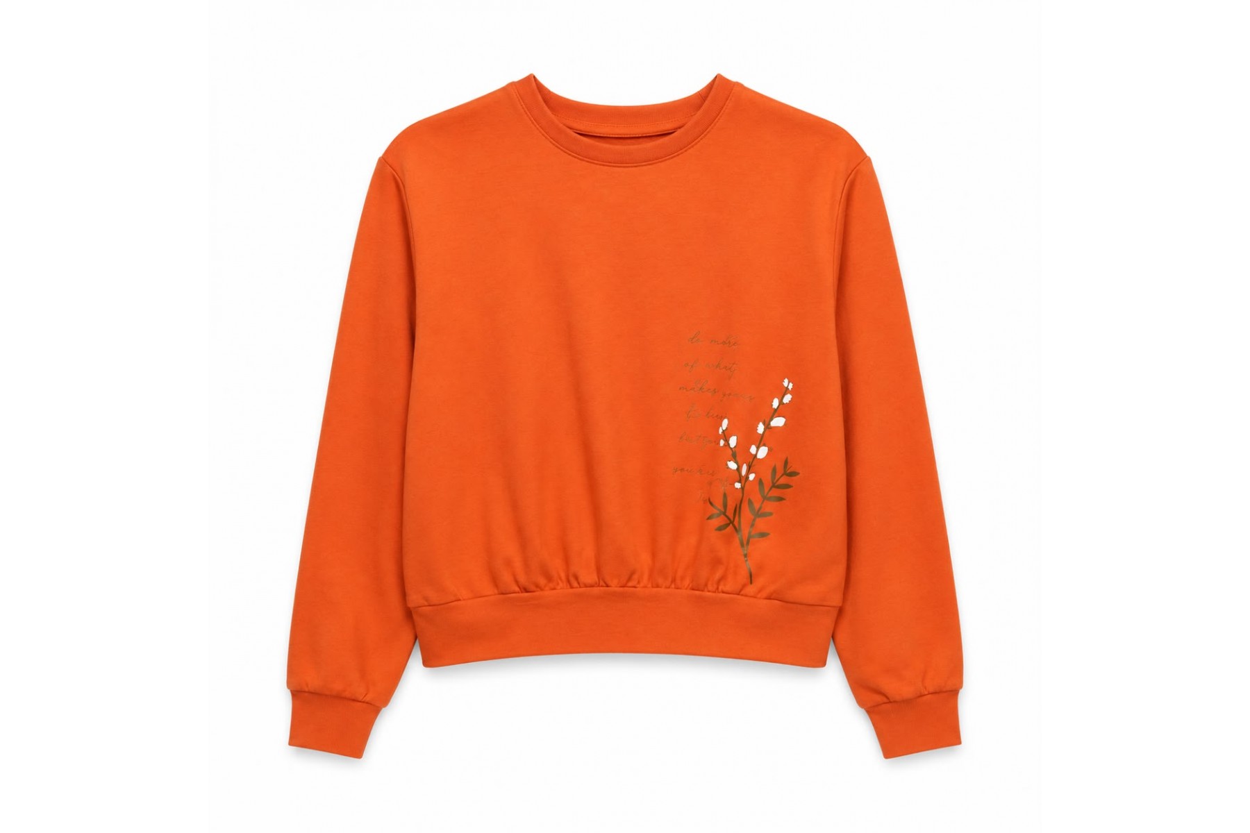 KAR DAMLACIKLI SWEAT 