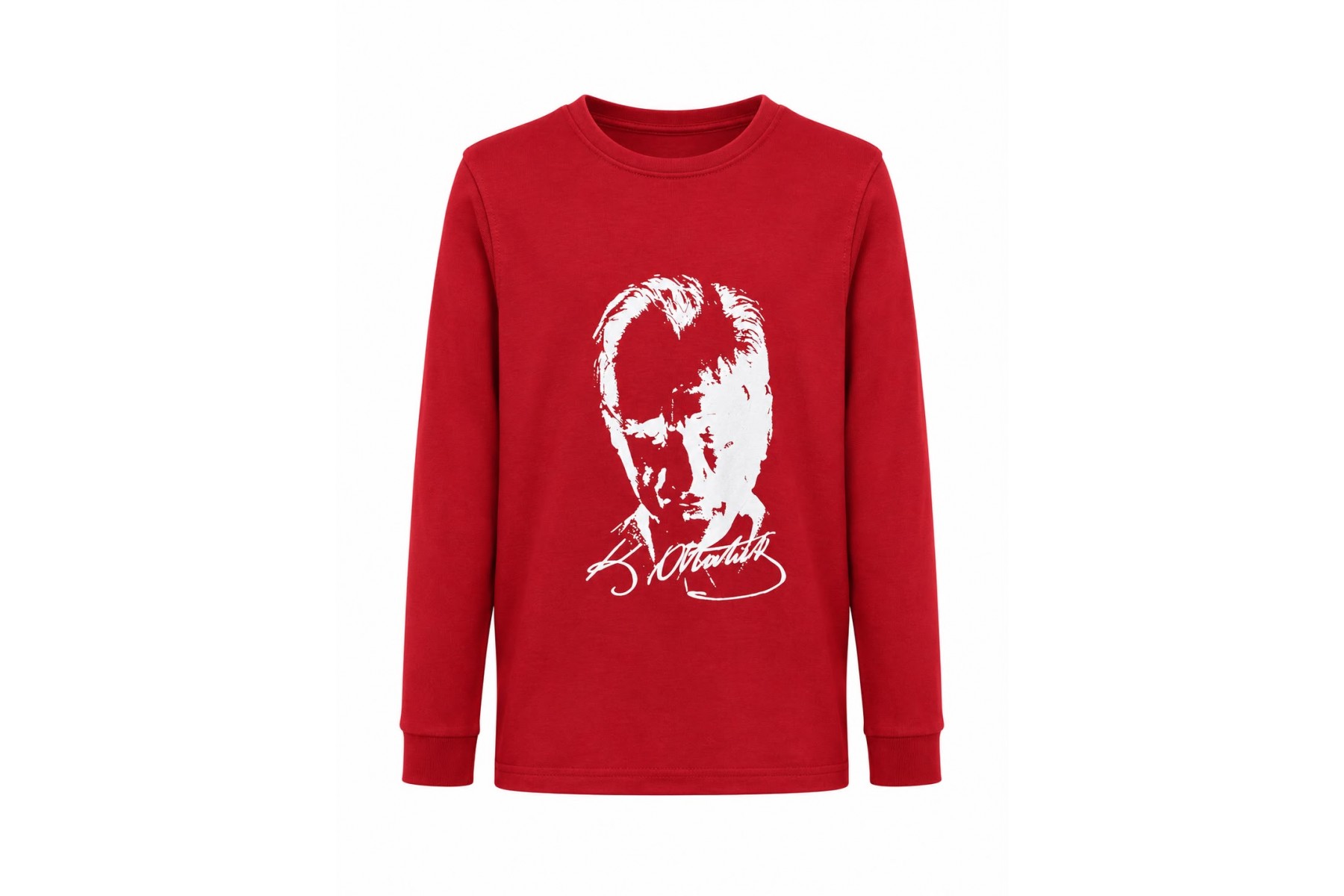 ATATÜRK BASKILI UZUN KOLLU TSHIRT